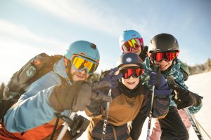 familie-skifahren